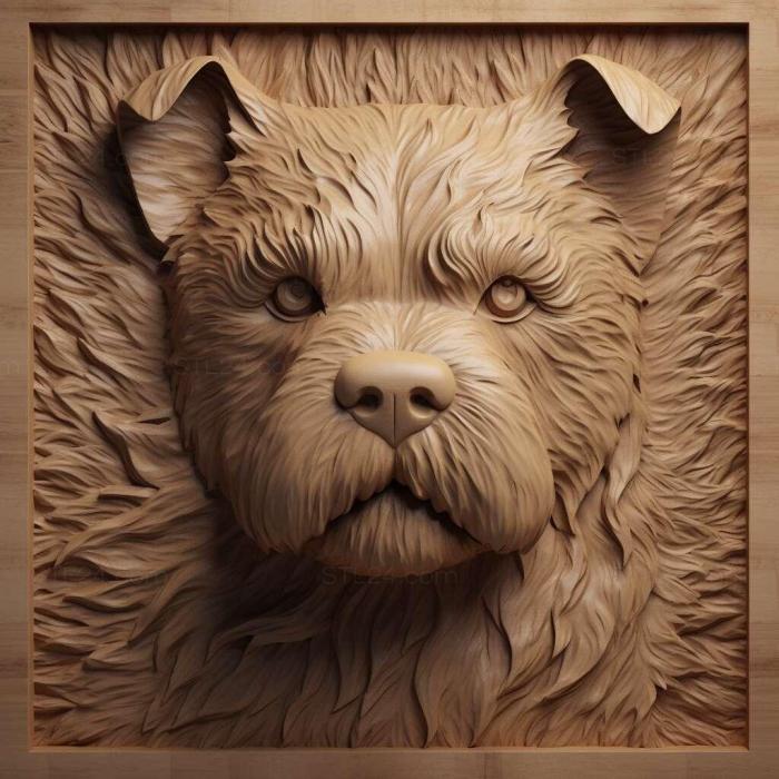 Nature and animals (Dog 2, NATURE_6566) 3D models for cnc